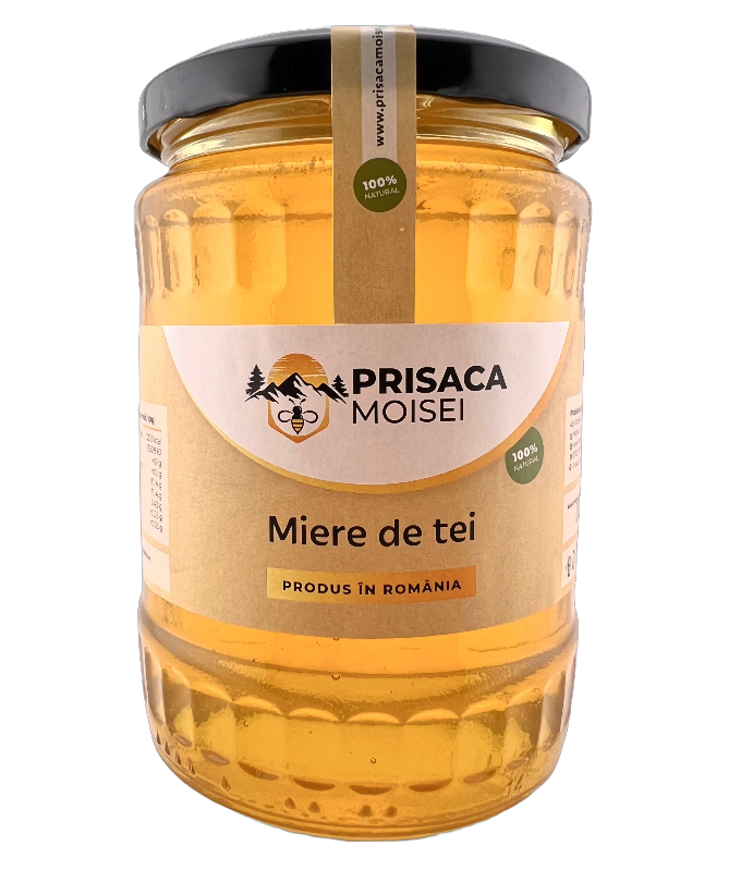 Miere de tei borcan mare 800g